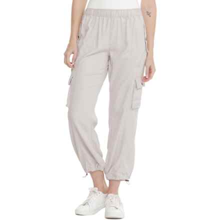 C&C California Tie Ankle Cargo Pants in Windchime