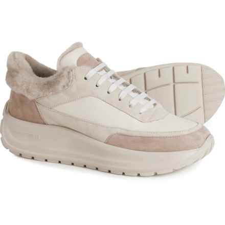 CANDICE COOPER Made in Italy Spark One Sneakers - Nubuck (For Women) in Nut/Dust/Ice