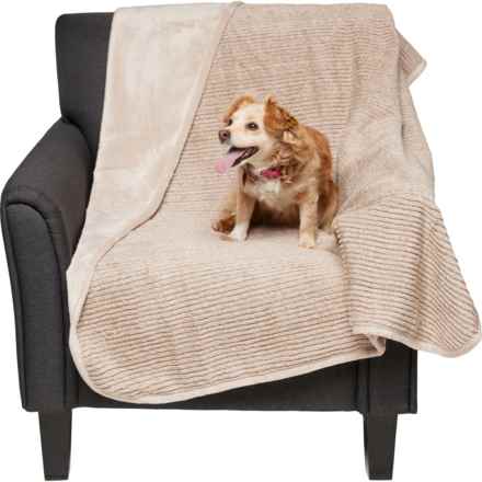 Canine Creations Dog Throw Blanket with Waterproof Liner - 50x60” in Simpson 2