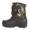 562UF_3 Capelli Camo Double Strap Pac Boots (For Toddler Boys)