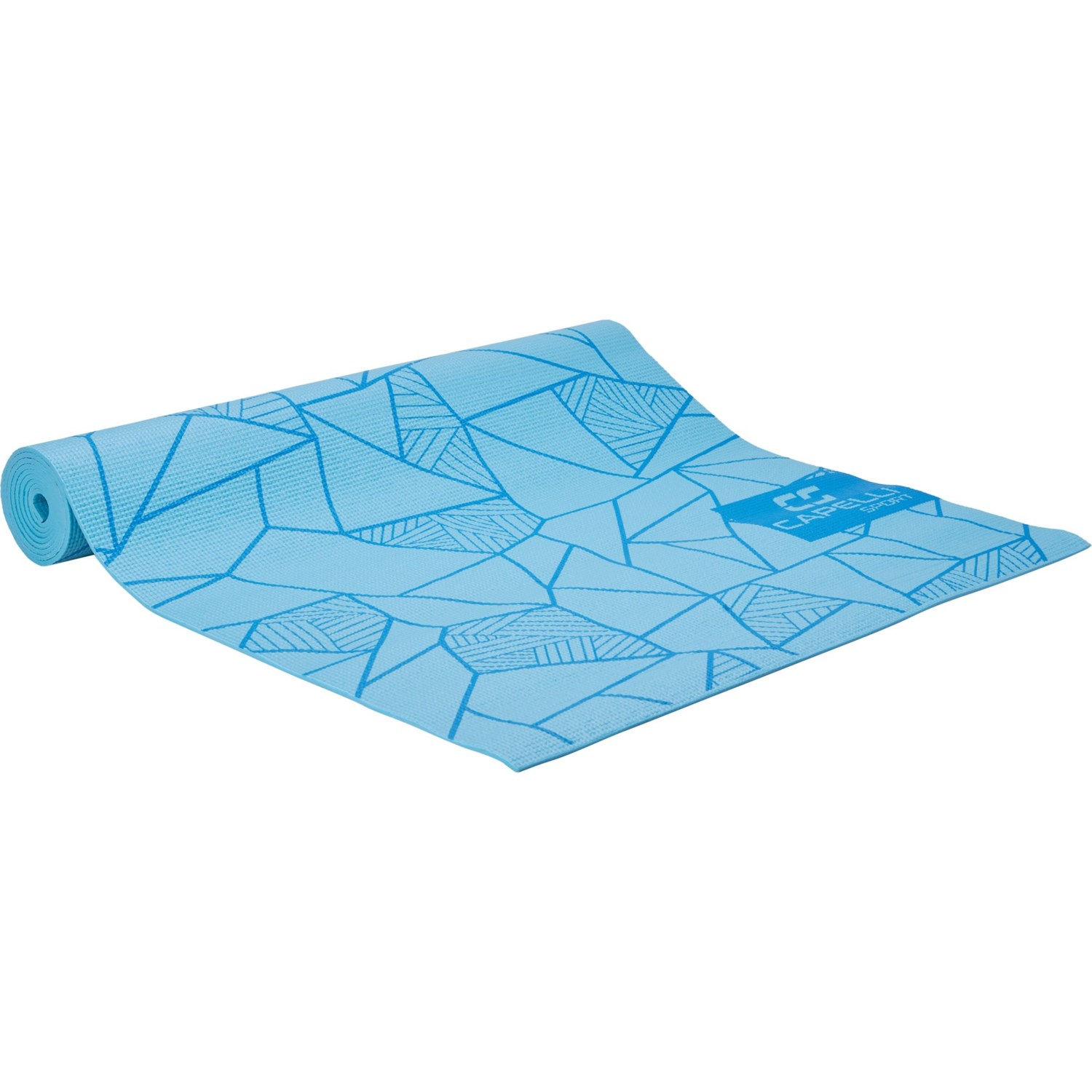 Capelli Sport Printed Yoga Mat 4 mm, 24x72” Save 35