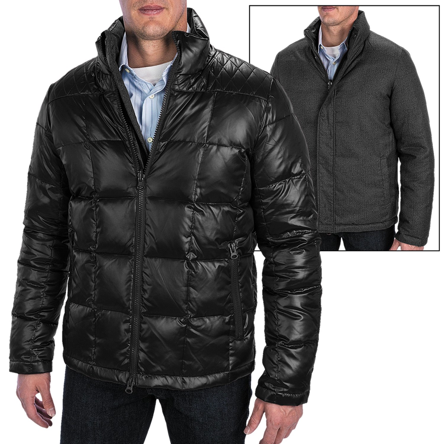 Cardinal of Canada Reversible Bomber Jacket (For Men) 6601U 78