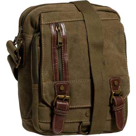 Cargo It Aston Canvas Crossbody Bag in Green