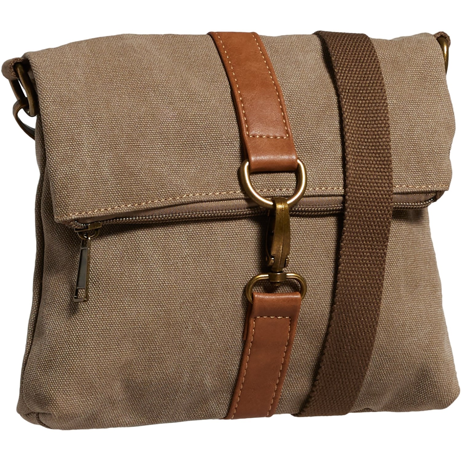Cargo It Langley Flap-Over Canvas Crossbody Bag - Save 45%