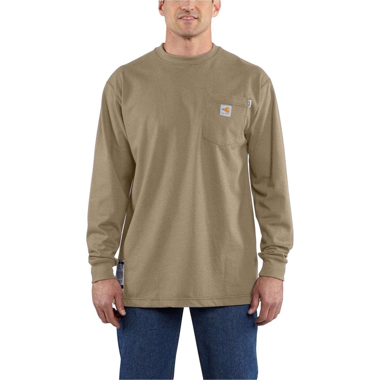 Carhartt 100235 Flame-Resistant Force® Cotton T-Shirt (For Men)