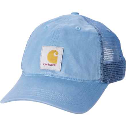 Carhartt 100286 Canvas Mesh-Back Baseball Cap in Skystone