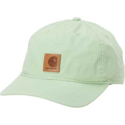 Carhartt 100289 FastDry® Cotton Canvas Baseball Cap in Aventurine