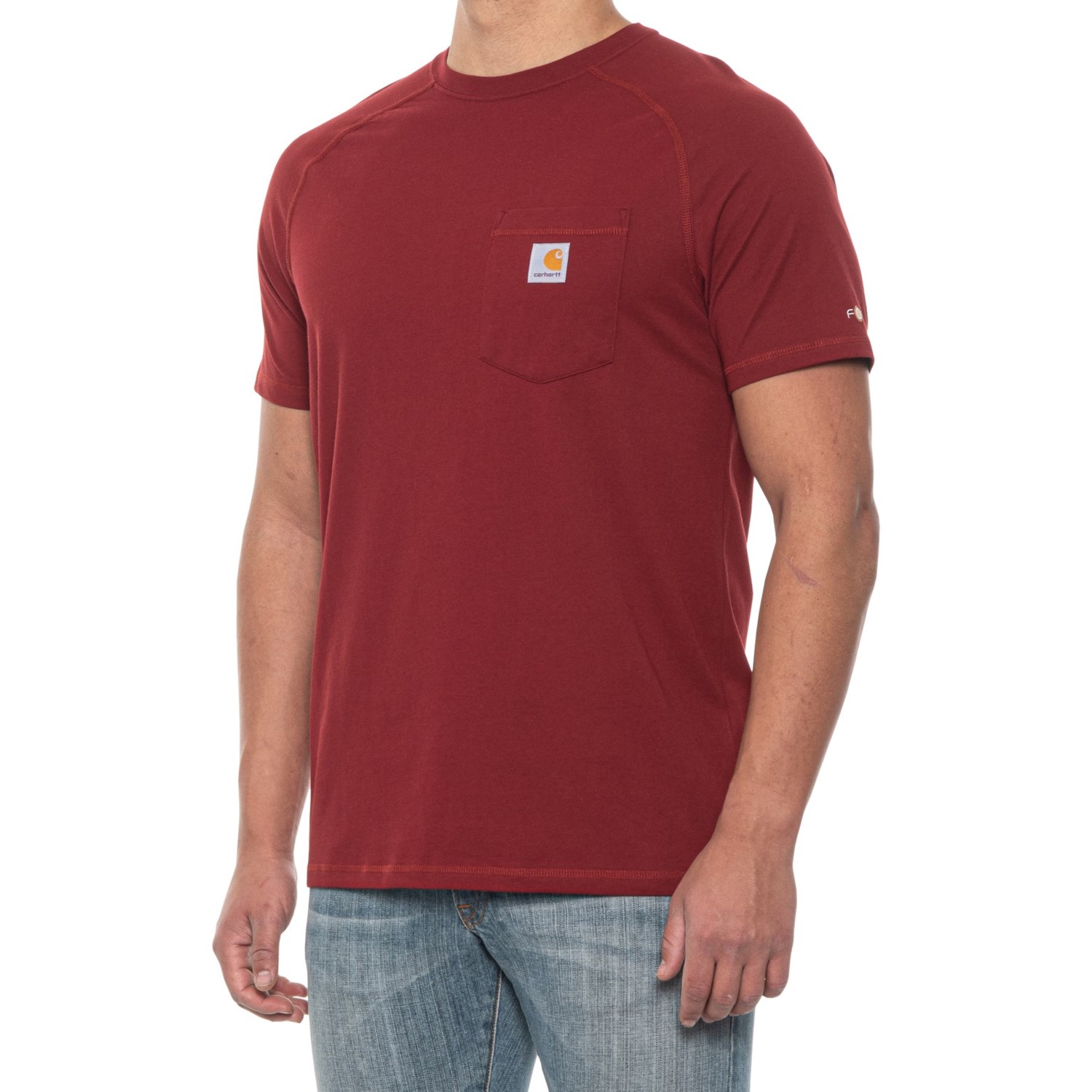 Carhartt 100410 Force® Relaxed Fit Pocket T-Shirt (For Men)