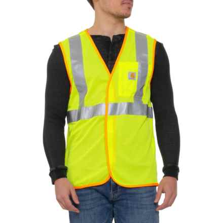 Carhartt 100501 Class 2 High-Visibility Vest in Brite Lime