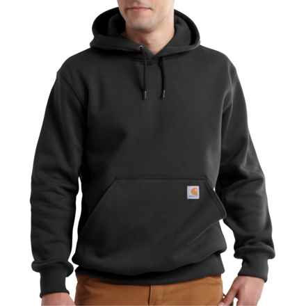 Carhartt 100615 Big and Tall Rain Defender® Loose Fit Heavyweight Hoodie - Factory Seconds in Black