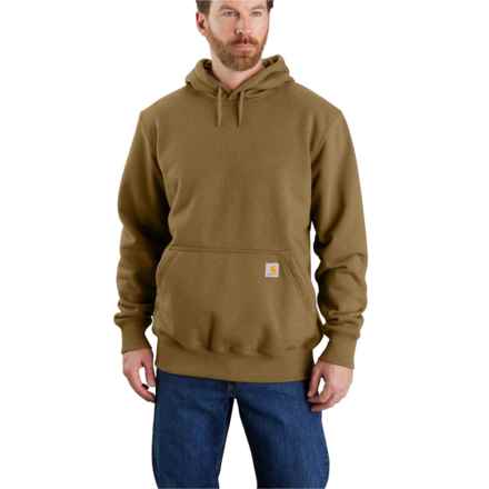 Carhartt 100615 Big and Tall Rain Defender® Loose Fit Heavyweight Hoodie - Factory Seconds in Oak Brown