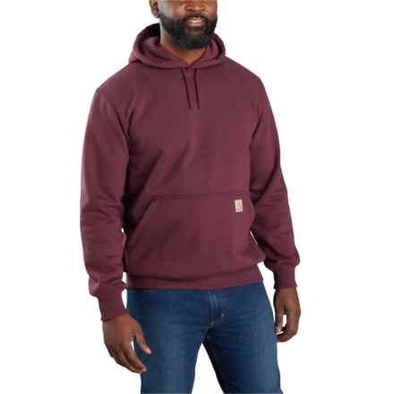 Carhartt 100615 Rain Defender® Loose Fit Heavyweight Hoodie in Dark Cedar Heather