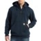 Carhartt 100617 Rain Defender® Hoodie - Zip Neck, Factory Seconds in New Navy