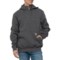 Carhartt 100617 Rain Defender® Loose Fit Heavyweight Hoodie - Zip Neck, Factory Seconds in Carbon Heather