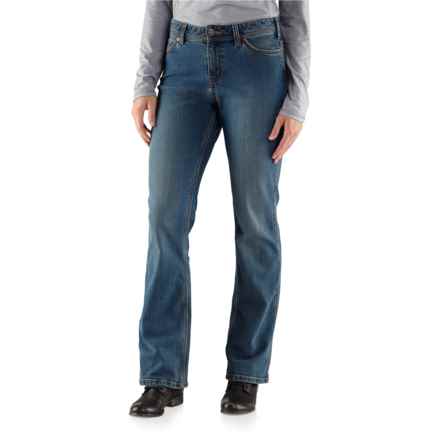 Carhartt 100655 Relaxed Fit Jasper Jeans - Bootcut in 456 Washed Indigo