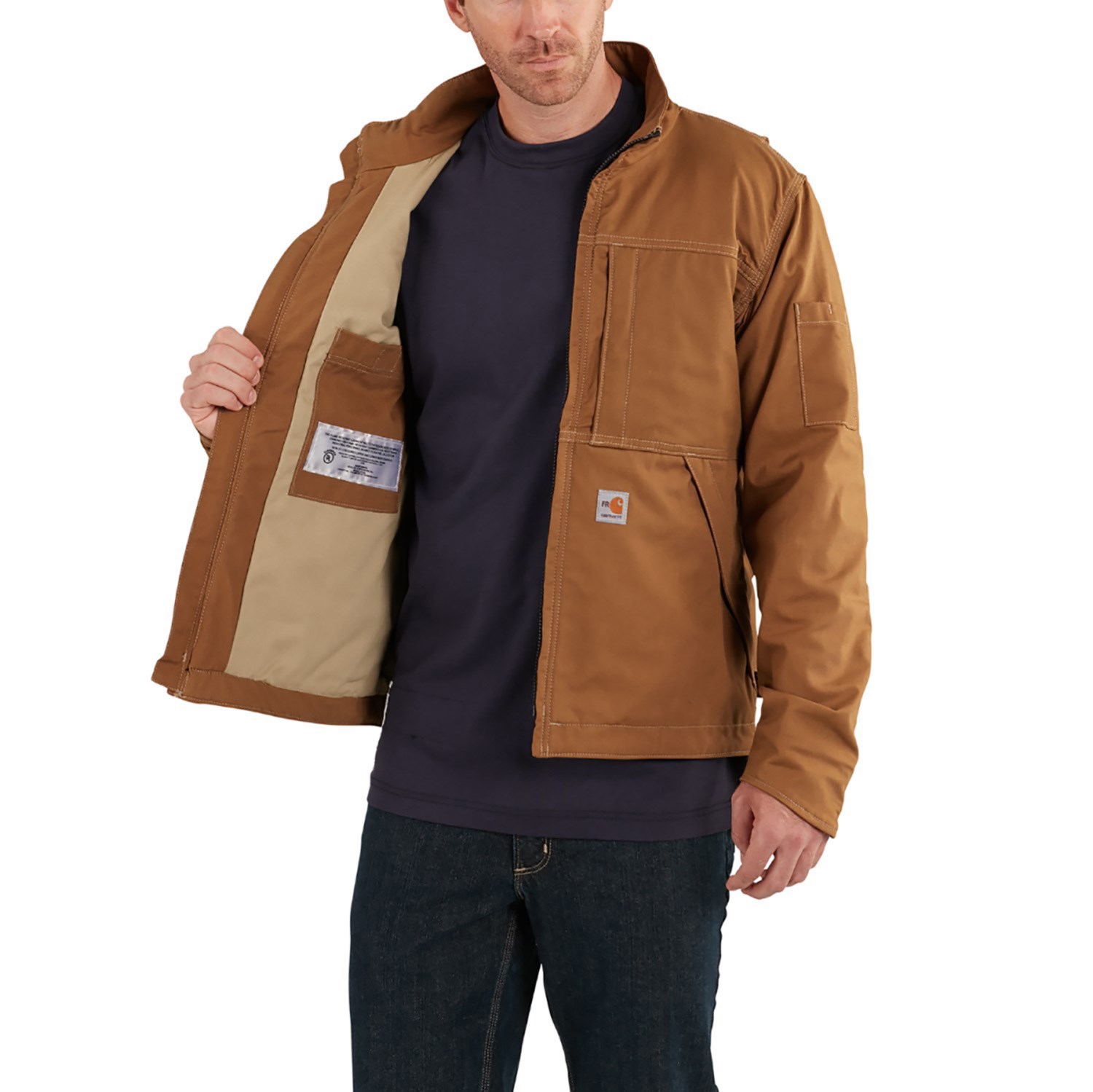 Carhartt 102179 Flame-Resistant Full Swing® Quick Duck® Jacket (For Men)