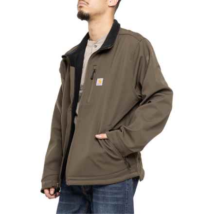Carhartt 102199 Rain Defender® Relaxed Fit Heavyweight Soft Shell Jacket - Factory Seconds in Tarmac