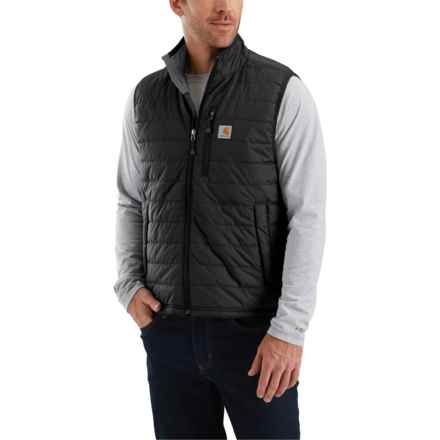 Carhartt 102286 Rain Defender® Relaxed Fit Lightweight Vest - Insulated, Factory Seconds in Black