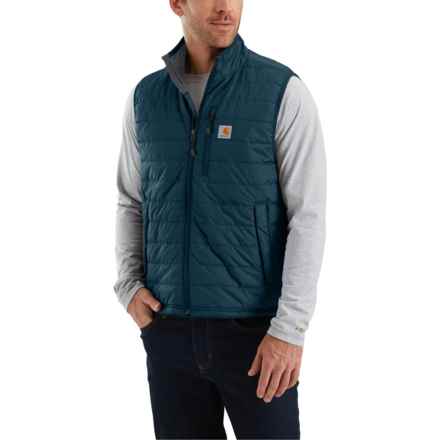 Carhartt 102286 Rain Defender® Relaxed Fit Lightweight Vest - Insulated, Factory Seconds in Night Blue
