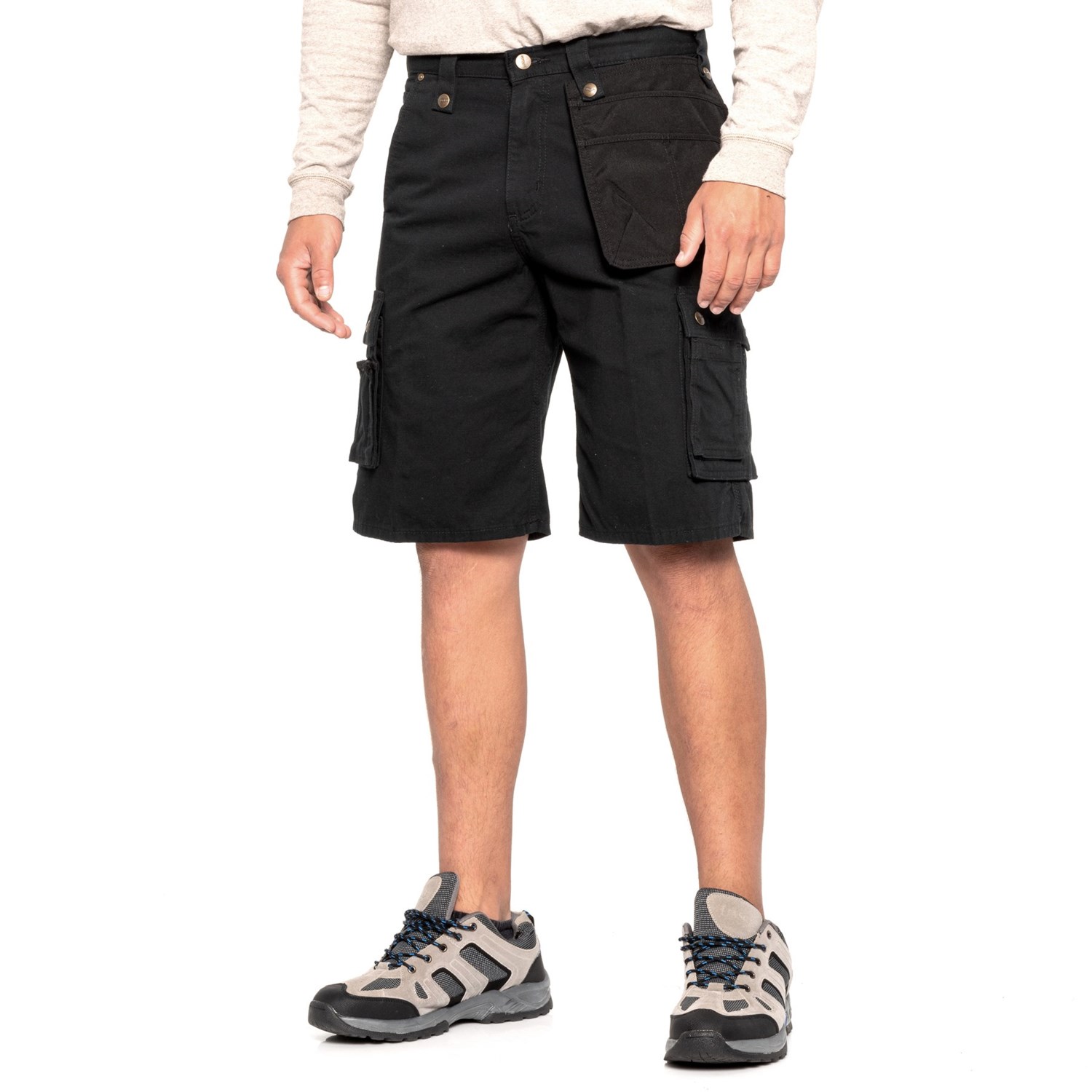 carhartt cargo shorts black