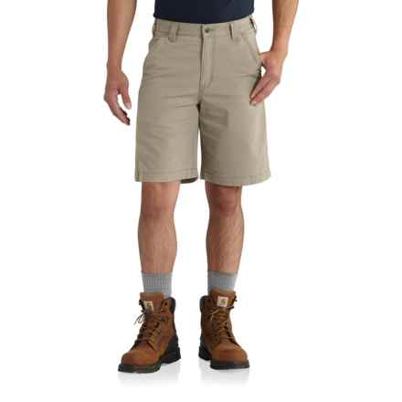 Carhartt 102514 Big and Tall Rugged Flex® Relaxed Fit Rigby Shorts - Factory Seconds in Tan