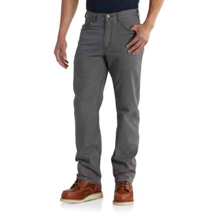 Carhartt 102517 Big and Tall Rugged Flex® Rigby Five-Pocket Pants - Factory Seconds in Gravel