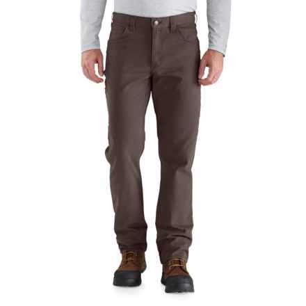 Carhartt 102517 Rugged Flex® Rigby Work Pants - Relaxed Fit, Factory Seconds in Dark Coffee