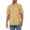 Carhartt 102537 Rugged Professional® Series Canvas Shirt - Relaxed Fit, Short Sleeve in Dark Khaki