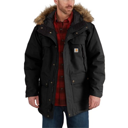 carhartt coat with fur hood