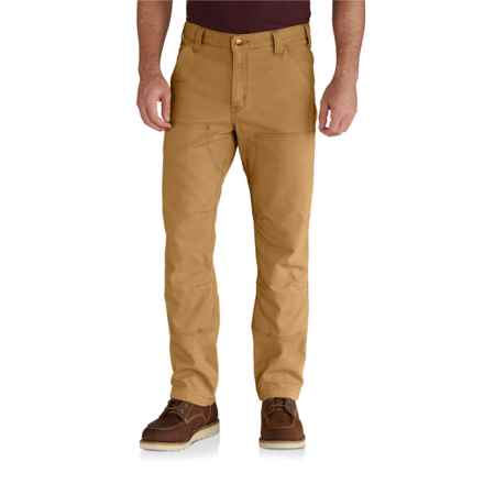 Carhartt 102802 Big and Tall Rugged Flex® Double-Front Work Pants in Hickory - Closeouts