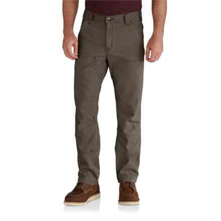 Carhartt 102802 Rugged Flex® Rigby Double-Front Canvas Work Pants - Factory Seconds in Tarmac