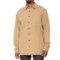 Carhartt 102851 Rugged Flex® Canvas Shirt Jacket - Fleece Lined, Snap Front in Dark Khaki