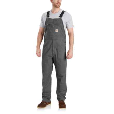 Carhartt 102987 Big and Tall Rugged Flex® Rigby Bib Overalls - Factory Seconds in Gravel