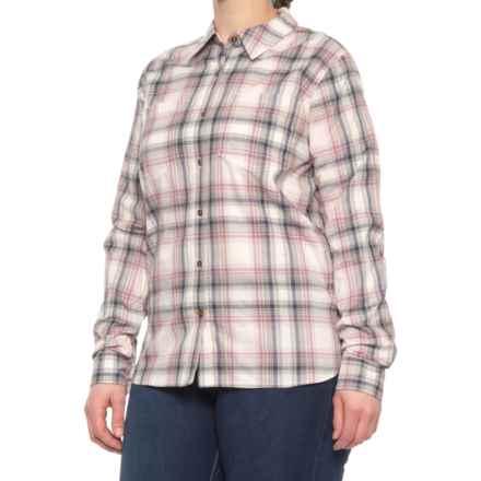 Carhartt 103085 Fairview Plaid Shirt - Long Sleeve in Bluestone