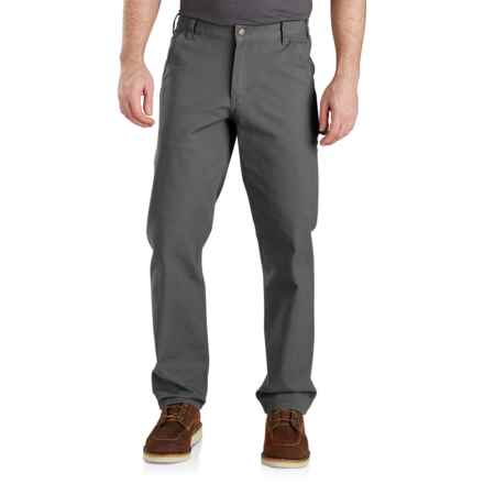 Carhartt 103279 Rugged Flex® Relaxed Fit Duck Work Pants - Factory Seconds in Gravel