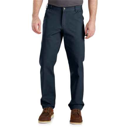 Carhartt 103279 Rugged Flex® Relaxed Fit Duck Work Pants - Factory Seconds in Navy