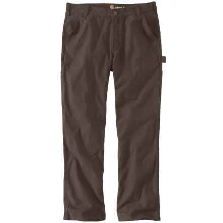 Carhartt 103279 Rugged Flex® Relaxed Fit Duck Work Pants in Dark Coffee