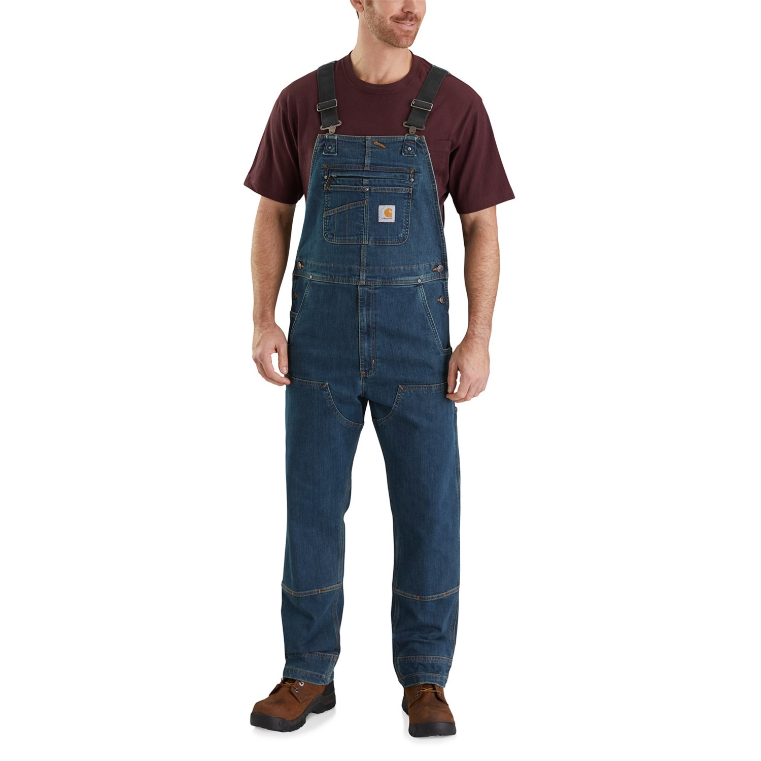big and tall denim overalls