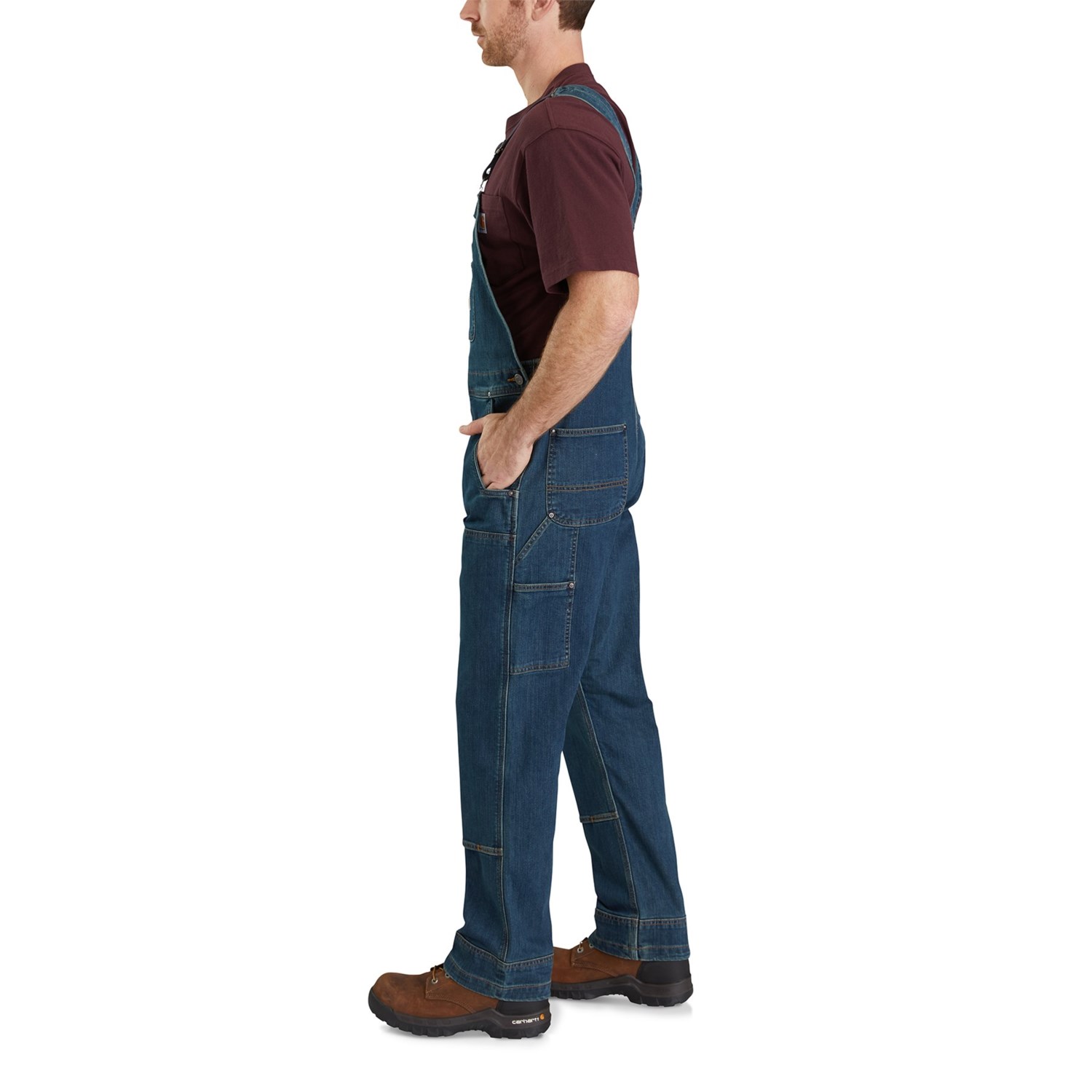 Carhartt Herren Arbeitshose Rugged Flex Denim Bib Overall