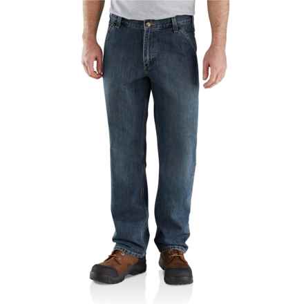 Carhartt 103327 Relaxed Fit Utility Jeans - Factory Seconds in Blue Ridge
