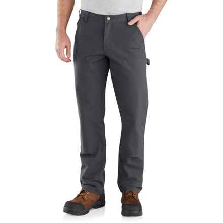 Carhartt 103334 Big and Tall Rugged Flex® Relaxed Fit Duck Double-Front Pants - Factory Seconds in Shadow