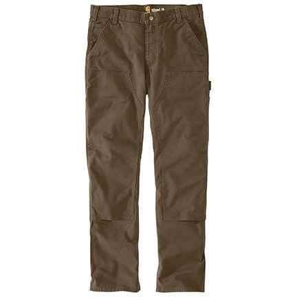 Carhartt 103334 Big and Tall Rugged Flex® Relaxed Fit Duck Double-Front Pants in Tarmac