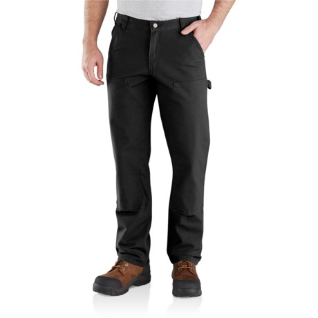 Carhartt 103334 Rugged Flex® Duck Double-Front Pants - Factory Seconds in Black