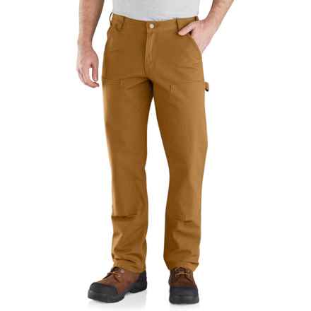 Carhartt 103334 Rugged Flex® Relaxed Fit Duck Double-Front Pants - Factory Seconds in Carhartt Brown