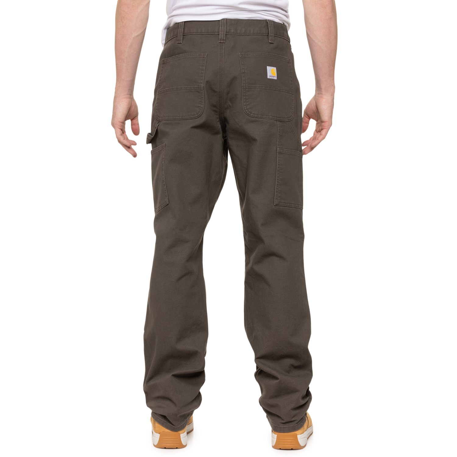 (取寄) カーハート 103334 ラギッド フレックス リラックスド-フィット フィット ダック ダブル-フロント ワーク パンツ Carhartt 103334 Rugged Flex Relaxed Fit Duck Double-Front Work Pants Dark Coffee Carhartt 103334 Rugged Flex® Relaxed Fit Duck Double-Front Work Pants