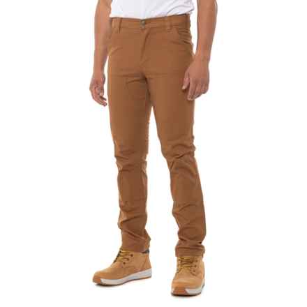 Carhartt 103340 Rugged Flex® Straight Fit Duck Double-Front Utility Work Pants - Tapered Leg, Factory Seconds in Carhartt Brown