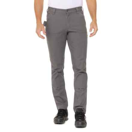 Carhartt 103340 Rugged Flex® Straight Fit Duck Double-Front Utility Work Pants - Tapered Leg in Gravel