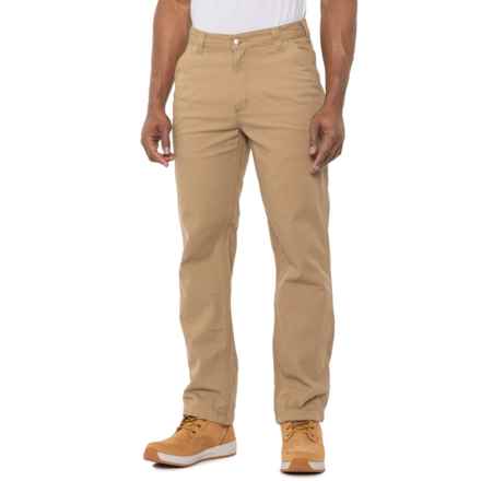 Carhartt 103342 Rugged Flex® Rigby Dungaree Pants - Relaxed Fit, Factory Seconds in Dark Khaki