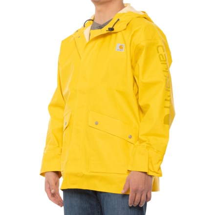 carhartt yellow raincoat