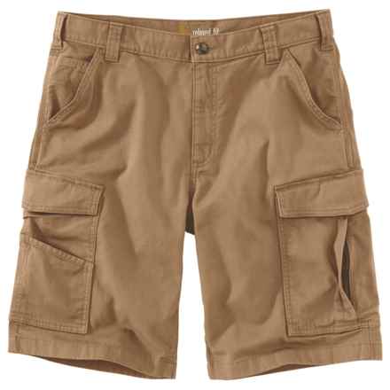 Carhartt 103542 Rugged Flex® Relaxed Fit Canvas Cargo Shorts - Factory Seconds in Dark Khaki